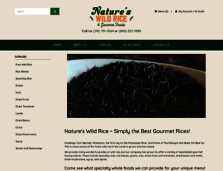 naturesrice.com screenshot