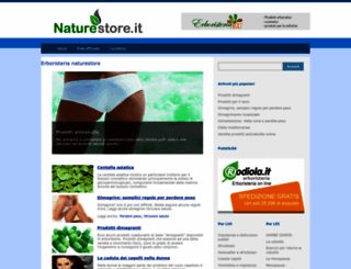 naturestore.it screenshot