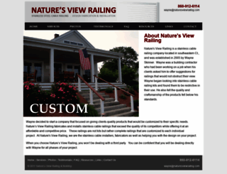 naturesviewrailing.com screenshot
