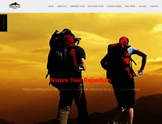 naturetrailrajasthan.com screenshot