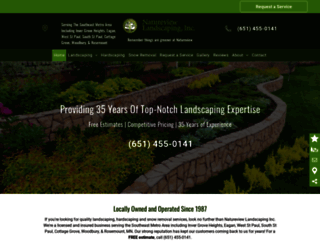 natureviewlandscaping.com screenshot