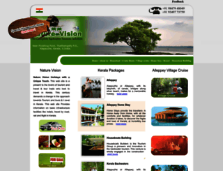 naturevisionkerala.com screenshot