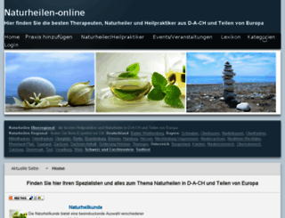naturheilen-online.de screenshot