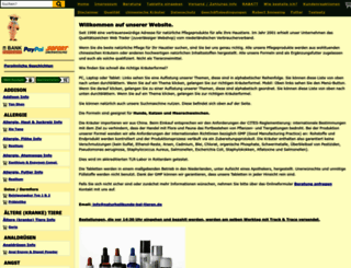 naturheilkunde-bei-tieren.de screenshot