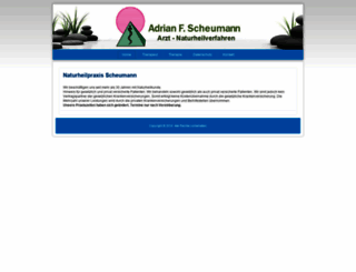 naturheilpraxis-scheumann.de screenshot