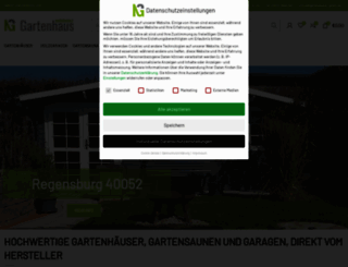 naturholz-gartenhaus.de screenshot