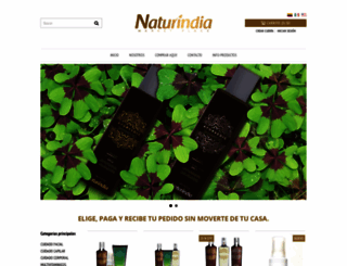 naturindia.com.co screenshot