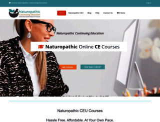 naturopathiccontinuingeducation.com screenshot