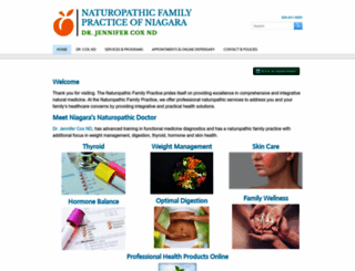 naturopathicfamilypractice.ca screenshot