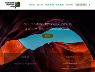 naturopathicgroup.com screenshot