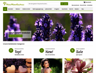 naturwarenkaufhaus.de screenshot