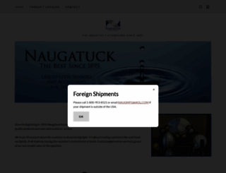 naugatuckmfg.com screenshot