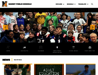 nausetschools.org screenshot