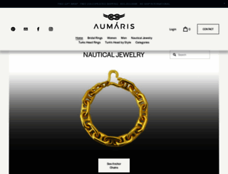 nauticalgoldjewelry.com screenshot