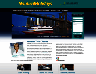nauticalholidays.com screenshot