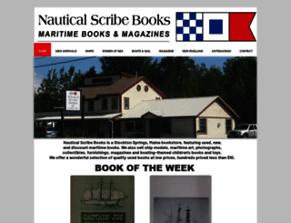 nauticalscribebooks.com screenshot