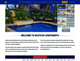 nautilusapartments.com.au screenshot
