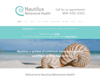 nautilusbehavioralhealth.com screenshot