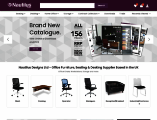 nautilusdesigns.co.uk screenshot