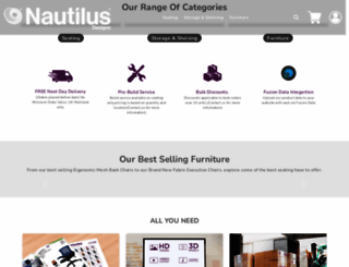 nautilusdesigns.co.uk screenshot