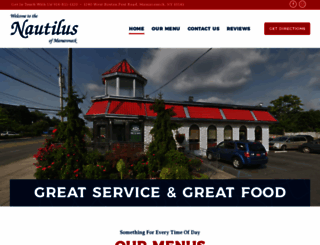 nautilusdinermamaroneck.com screenshot