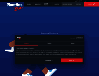 nautilusplus.com screenshot