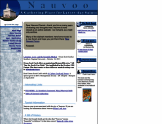 nauvoo.com screenshot