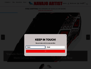 navajo-artist.com screenshot
