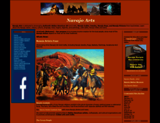 navajo-arts.com screenshot