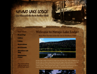 navajolakelodge.com screenshot
