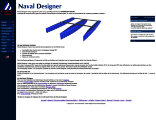 navaldesigner.com screenshot