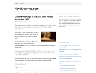 navaljourney.com screenshot