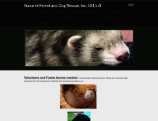 navarreferretrescue.org screenshot