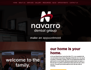 navarrodentalgroup.com screenshot