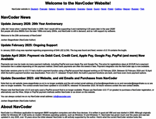 navcoder.com screenshot