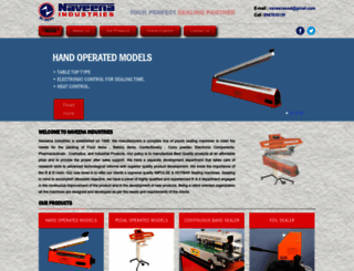 naveenaindustries.com screenshot