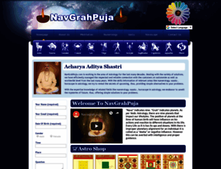navgrahpuja.com screenshot