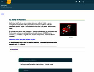 navidad.idoneos.com screenshot