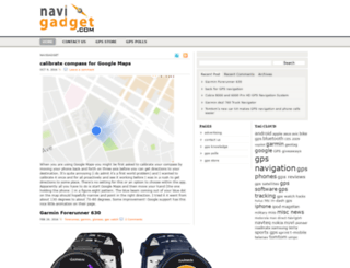 navigadget.com screenshot