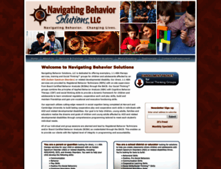 navigatingbehaviorsolutions.com screenshot