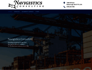 navigistics.com screenshot
