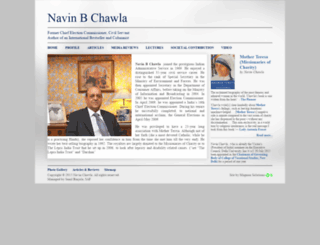 navinchawla.com screenshot