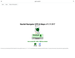 navitel-navigator.apk.watch screenshot