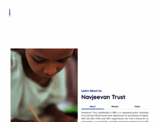 navjeevanrajkot.org screenshot
