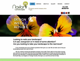 navlanslandscape.com screenshot