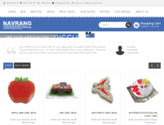 navrangbakery.com screenshot