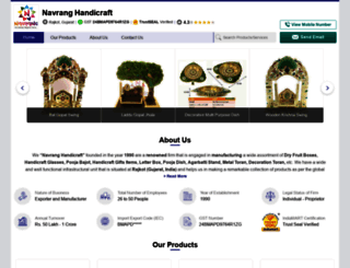 navranghandicraft.com screenshot