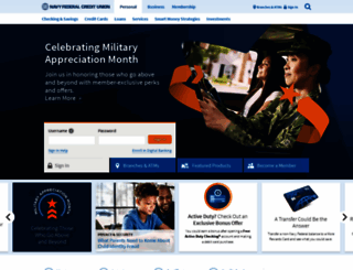 navyfederal.org screenshot