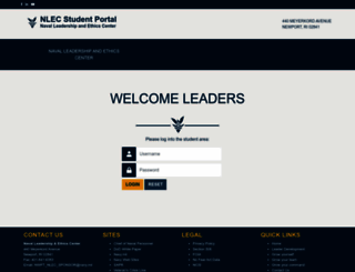 navyleader.org screenshot