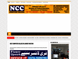 nawabcollege.com screenshot